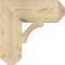 Ekena Millwork Legacy Craftsman Rough Sawn Bracket, Douglas Fir, 6"W x 18"D x 18"H BKT06X18X18LEC04RDF - alternate 4